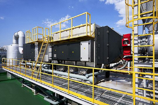 엔아이티코리아의 대기오염저감장비   엔아이티코리아 제공